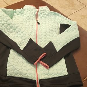 Lands End Light Weight Puffer Jacket